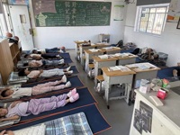 舒心躺睡助成长 校园午睡焕新颜   